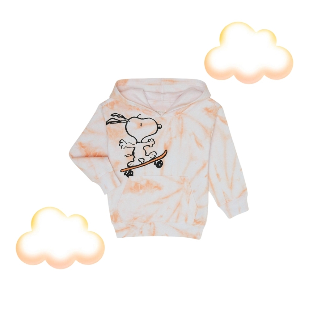 Peanuts Tiedye Graphic Fleece Hood